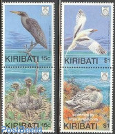 Delcampe - Kiribati 1989 Birds 2x2v [:], Mint NH, Nature - Birds - Kiribati (1979-...)