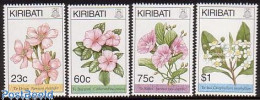 Delcampe - Kiribati 1994 Flowers 4v, Mint NH, Nature - Flowers & Plants - Kiribati (1979-...)