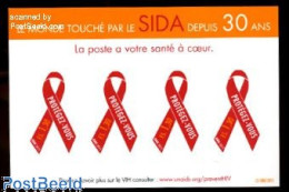 Delcampe - United Nations, Geneva 2011 30 Years AIDS S/s S-a, Mint NH, Health - AIDS - Health - Maladies