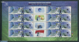 Delcampe - Indonesia 2011 Safe Internet M/s, Mint NH, Science - Computers & IT - Informatique