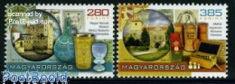 Delcampe - Hungary 2011 Kincsei Museum 2v, Mint NH, Art - Art & Antique Objects - Museums - Neufs
