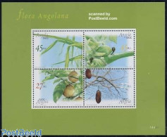 Delcampe - Angola 2004 Flora S/s, Mint NH, Nature - Flowers & Plants - Angola