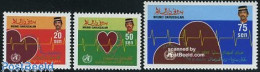 Delcampe - Brunei 1992 Health 3v, Mint NH, Health - Health - Brunei (1984-...)