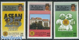 Delcampe - Brunei 1992 ASEAN 3v, Mint NH - Brunei (1984-...)