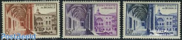 Delcampe - Monaco 1952 Postal Museum 3v, Mint NH, Art - Museums - Neufs