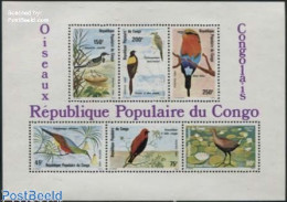 Delcampe - Congo Republic 1980 Birds S/s, Mint NH, Nature - Birds - Autres & Non Classés
