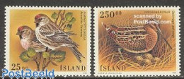 Delcampe - Iceland 1995 Birds 2v, Mint NH, History - Nature - Europa Hang-on Issues - Birds - Neufs
