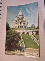 Delcampe - Paris - Basilique Du Sacré Coeur De Montmartre Et L'escalier Monumental - Sacré-Coeur
