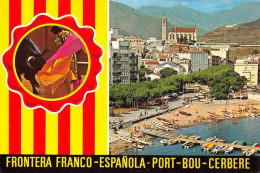 Delcampe - Frontera Franco Espanola PORT BOU CERBERE 28(scan Recto-verso) MA1014 - Cerbere