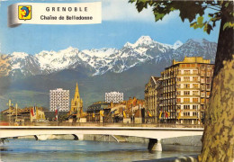 Delcampe - GRENOBLE Pont De La Porte De France Et La Chaine De Belledonne 8(scan Recto-verso) MA1008 - Grenoble