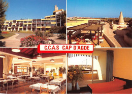 Delcampe - CAP AGDE Village De Vacances La Maison Familiale Le Barbecue 10(scan Recto-verso) MA1006 - Agde