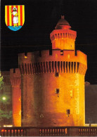 Delcampe - PERPIGNAN Le Castillet La Nuit 27(scan Recto-verso) MA1003 - Perpignan