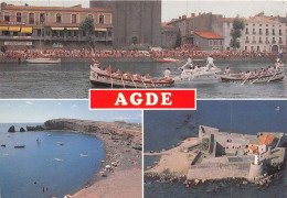 Delcampe - AGDE 3(scan Recto-verso) MA1033 - Agde
