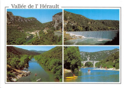Delcampe - Entre Ganges Et Gignac L Herault Coule Dans Une Vallee Verdoyante Ou Entre D Etroites Gorges 1(scan Recto-verso) MA1033 - Gignac