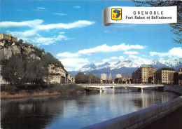 Delcampe - GRENOBLE Le Fort Rabot L Isere Et La Chaine De Belledonne 27(scan Recto-verso) MA1023 - Grenoble