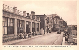Delcampe - CRIEL PLAGE Rue De La Mer De La Plage Le Normandy Terrasse 28(scan Recto-verso) MA1022 - Criel Sur Mer