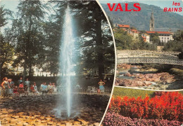 Delcampe - VALS LES BAINS La Source Intermittente Et Les Ponts Sur La Volane 20(scan Recto-verso) MA1057 - Vals Les Bains