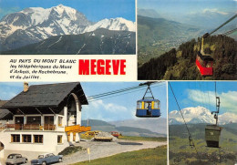 Delcampe - MEGEVE L Ensoleillee De 1113 A 2000 Metres 7(scan Recto-verso) MA1055 - Megève