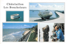 Delcampe - LES BOUCHOLEURS Corniche PORT MYTICULTURE FORT BOYARD 21(scan Recto-verso) MA1049 - Châtelaillon-Plage