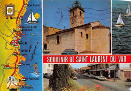 Delcampe - SAINT LAURENT DU VAR Souvenir 24(SCAN RECTO VERSO) MA1044 - Saint-Laurent-du-Var