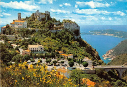 Delcampe - EZE VILLAGE Perche Sur Son Piton Rocheaux Au Fond Le Cap Ferrat 5(scan Recto-verso) MA1043 - Eze