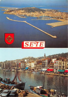 Delcampe - SETE Vue Aerienne De Cette Ile Singuliere Le Canal Principal 11(scan Recto-verso) MA1040 - Sete (Cette)