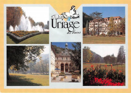 Delcampe - URIAGE LES BAINS Station Thermale Le Jet D Eau Le Grand Hotel Le Aprc L Ancienne Entree 19(scan Recto-verso) MA1078 - Uriage