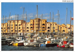 Delcampe - PORT LEUCATE Le Port Les Portes Du Soleil Les Terrasses Du Port 17(scan Recto-verso) MA1068 - Leucate