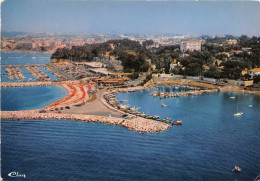 Delcampe - ANTIBES JUAN LES PINS Vue Aerienne La Maison Des Pecheurs Et Le Port Gallice 24(scan Recto-verso) MA1060 - Juan-les-Pins