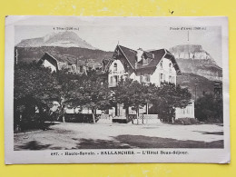 Delcampe - CPA - DEPT. 74 - HAUTE SAVOIE - SALLANCHES - L'HÔTEL BEAU SÉJOUR - Sallanches