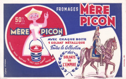 Delcampe - BUV-0324 French Advertising Blotter – Mère Picon – Cheese - Dairy