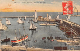 Delcampe - CETTE Station Balneaire Le Port De La Jetee 10(scan Recto-verso) MA1094 - Sete (Cette)