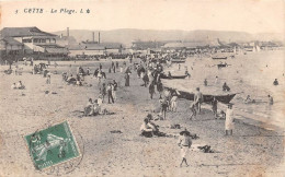 Delcampe - CETTE LA PLAGE 13(scan Recto-verso) MA1094 - Sete (Cette)