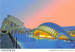 Delcampe - VALENCIA Ciudad De Las Artes Y Las Ciencias 21(scan Recto-verso) MA1092 - Valencia