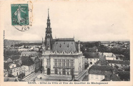 Delcampe - SENS Hotel De Ville Vue Du Quartier De Madagascar 18(scan Recto-verso) MA1088 - Sens