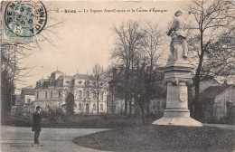 Delcampe - SENS Le Square Jean Cousin Et La Caisse D Epargne 17(scan Recto-verso) MA1088 - Sens
