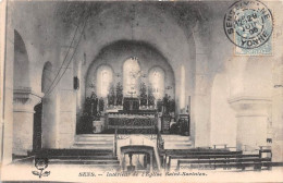 Delcampe - SENS Interieur De L Eglise Saint Savinien 16(scan Recto-verso) MA1088 - Sens