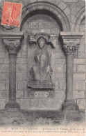 Delcampe - SENS La Cathedrale La Statue De St Thomas Archeveque De Canlerbury 3(scan Recto-verso) MA1083 - Sens