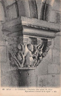Delcampe - SENS La Cathedrale Chapiteau Situe Autour Du Choeur Representant Le Travail De La Vigne 8(scan Recto-verso) MA1083 - Sens