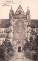 Delcampe - SENS Le Portail Sud De La Cathedrale Dit Portail De Moise 20(scan Recto-verso) MA1083 - Sens