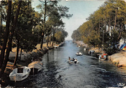 Delcampe - BISCAROSSE Le Canal Transaquitain De NAVAROSSE 28(scan Recto-verso) MA1081 - Biscarrosse