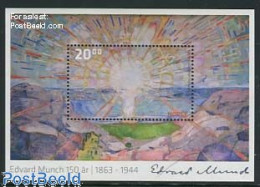 Delcampe - Norway 2013 Edward Munch S/s, Mint NH, Art - Modern Art (1850-present) - Paintings - Ungebraucht