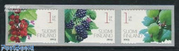 Delcampe - Finland 2013 Fruits 3v S-a, Mint NH, Nature - Fruit - Neufs