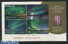 Delcampe - Iceland 2013 Nordia S/s S-a, Mint NH, History - Science - Europa Hang-on Issues - Meteorology - Neufs