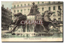 Delcampe - CPA Lyon Fontaine Bartholdi - Lyon 1