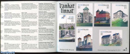 Delcampe - Finland 2014 Castles 6v S-a In Booklet, Mint NH, Stamp Booklets - Art - Castles & Fortifications - Neufs