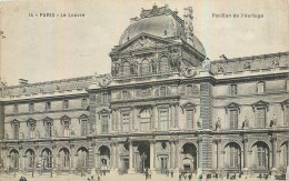 Delcampe - CPA Paris Le Louvre Pavillob De L'Horloge - Louvre