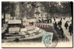 Delcampe - CPA Paris Les Ruines De La Bastille - Altri Monumenti, Edifici
