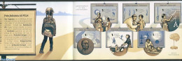 Delcampe - Finland 2013 Education 5v S-a In Booklet, Mint NH, Health - Science - Sport - Various - Health - Education - Skiing - .. - Neufs