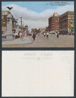 Delcampe - China 1934 Old Postcard Tokiwabashi West Street Scene Bridge, Dairen 大連 常盤橋之美觀西通 - China